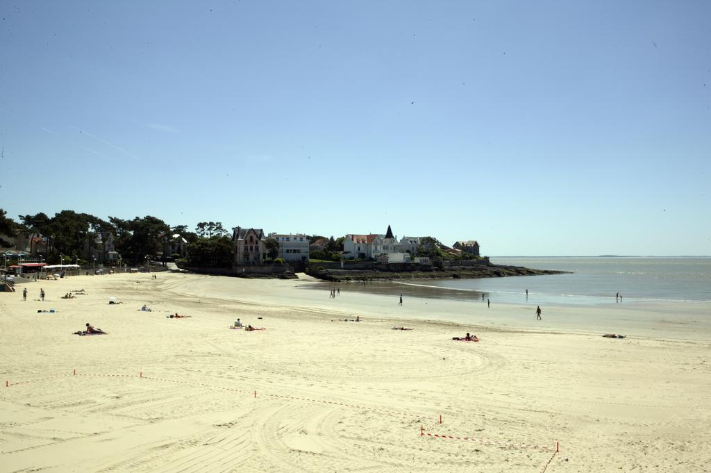 Hotel De La Plage Saint-Palais-sur-Mer Exteriér fotografie